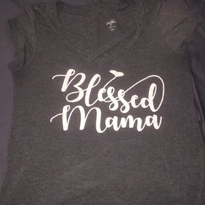 Blessed momma t shirt
